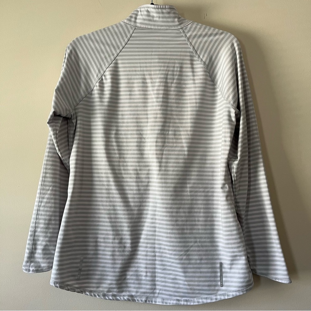 L.L. Bean Long Sleeve Quarter-Zip Activewear Shirt - Picture 4 of 10